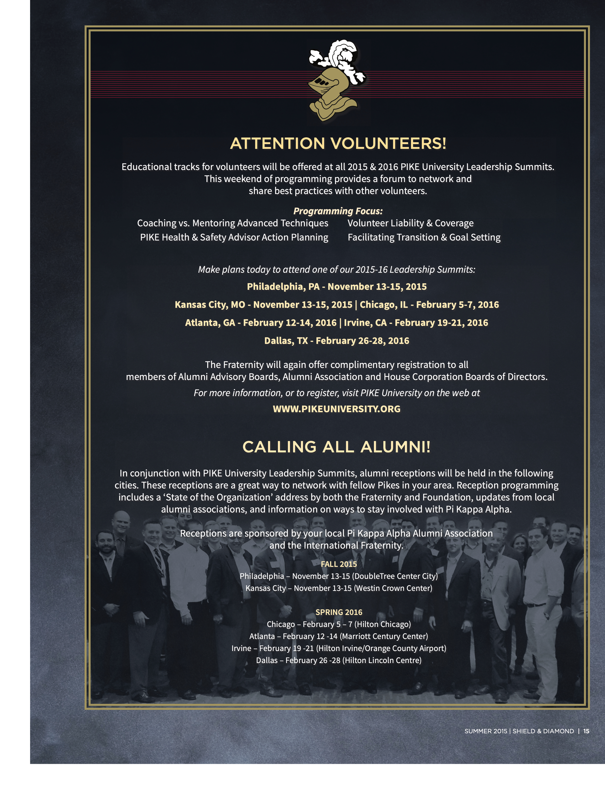 Attention Volunteers!